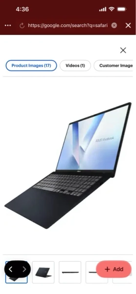 ASUS - Vivobook 16 16" FHD+ Laptop - Copilot+ PC - AMD Ryzen AI 5 330 with 16GB Memory - 512GB SSD - Quiet Blue
