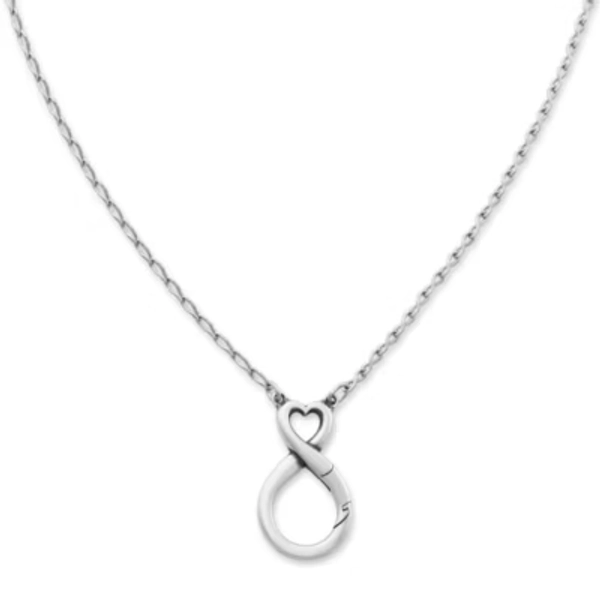 Endless Love Changeable Charm Holder Necklace