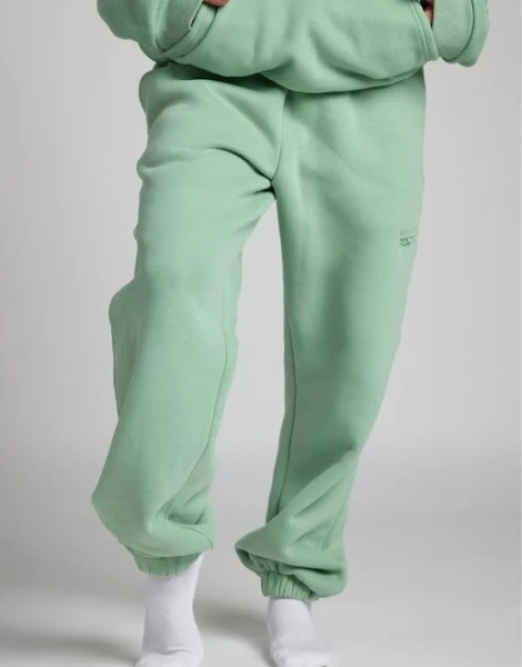 Comfrt Airplane Mode Travel Sweatpants | Aloe | Green | Oversized | XS