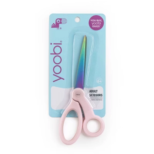 Yoobi Adult Scissor Blush Oil Slick Pink