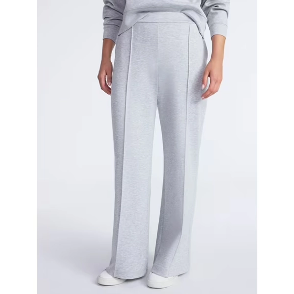 Scoop Women’s and Women’s Plus New Scubaknit Seamed Sweatpants, Regular and Short Lengths, Sizes XS-4X