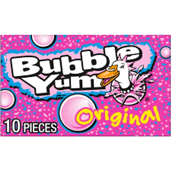 Bubble Yum Original Bubble Gum