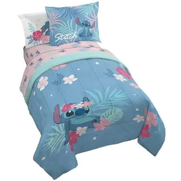 Disney Lilo & Stitch Paradise Dream 5 Piece Twin Bed Set