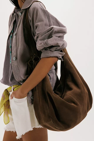 Roma Suede Tote Bag