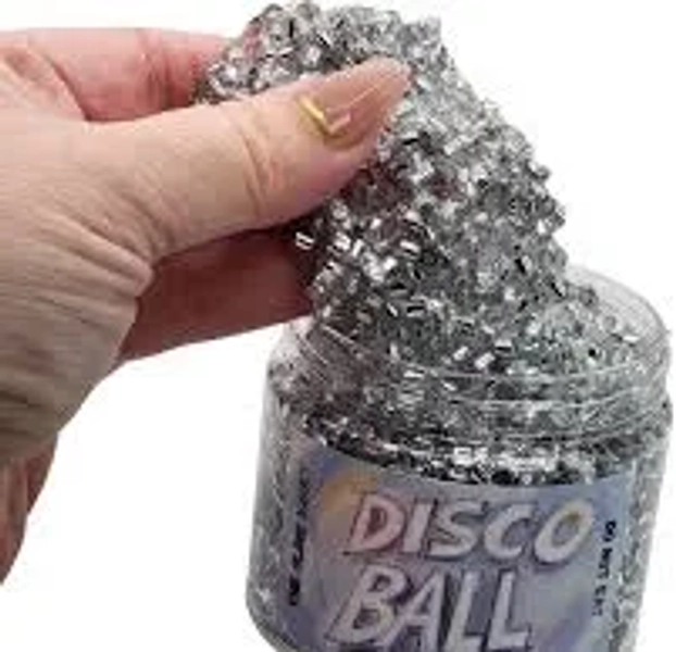 Disco Ball - Silver Bingsu Crispy Slime - New Years Countdown Collection