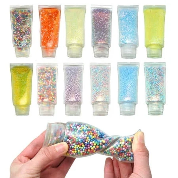 Realistic Toothpaste-Shaped Stress Relief Stretch Fidget Toys, 3-5 Inches Pocket-Sized for Stress Balls