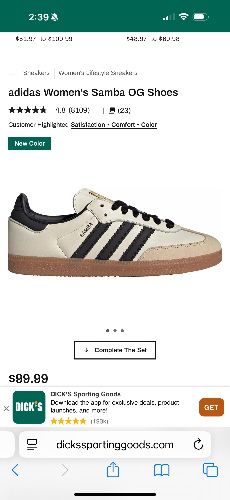 adidas Women's Samba OG Shoes