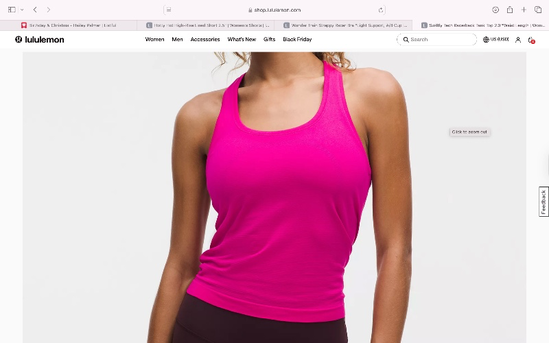 Swiftly Tech Racerback Tank Top 2.0 *Waist Length - Slate/White - 20