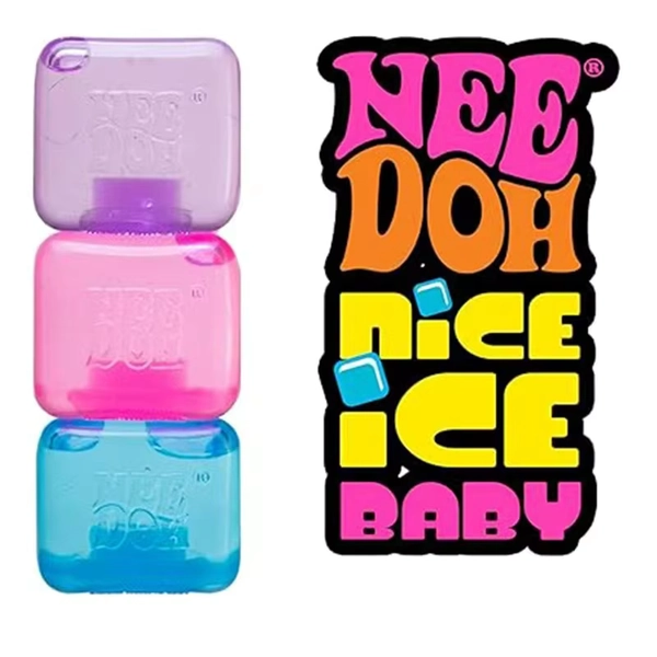 Maltose Ice Cube Squeeze Toy NeedohNiceCube Sensory Stress-relief Cube Squeeze Toy for Stress Relief and Venting