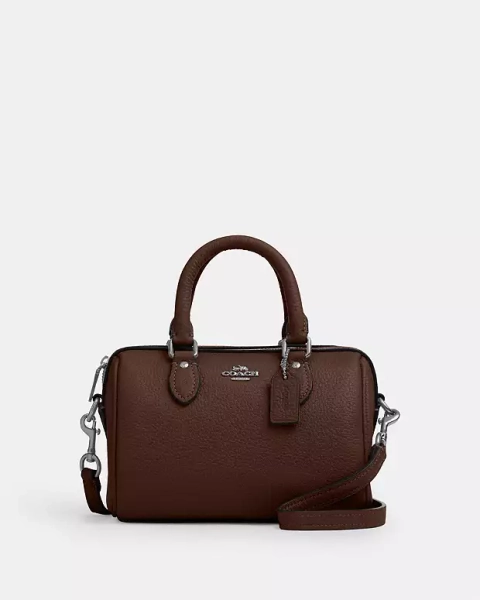 Argent/Érable Mini sac bandoulière Rowan