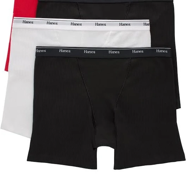 Hanes Originals Women's Mid-Thigh Boxer Brief Underwear