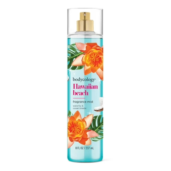 Bodycology Fragrance Body Mist, Hawaiian Beach, 8 fl oz