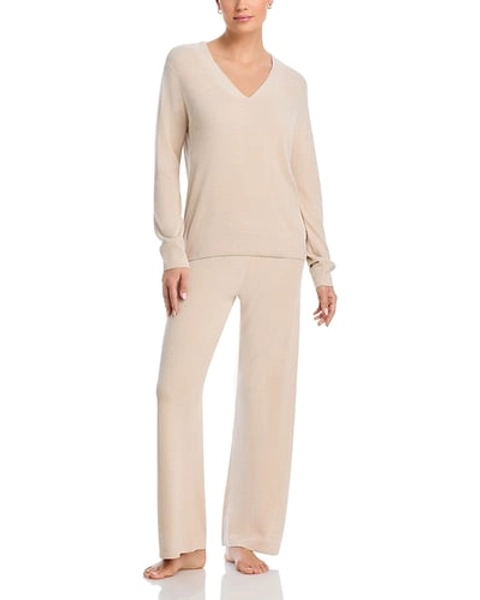 Barefoot Dreams CozyChic Ultra Lite V Neck Pajama Set - Exclusive