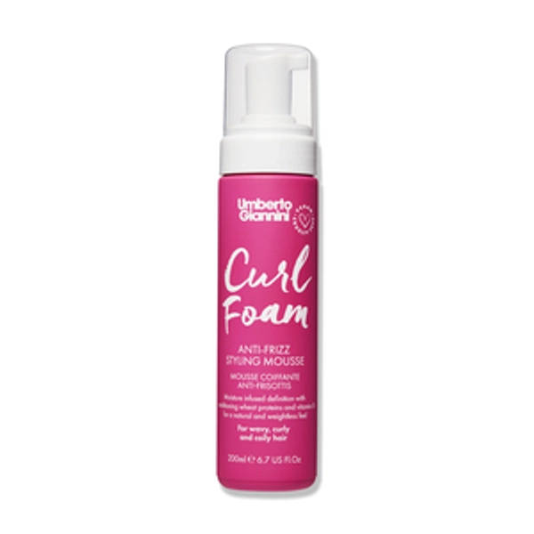 Umberto Giannini Curl Foam Anti-Frizz Styling Mousse 200mL