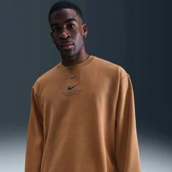 Nike Men's Sportswear Club Fleece Crew-Neck Sweatshirt