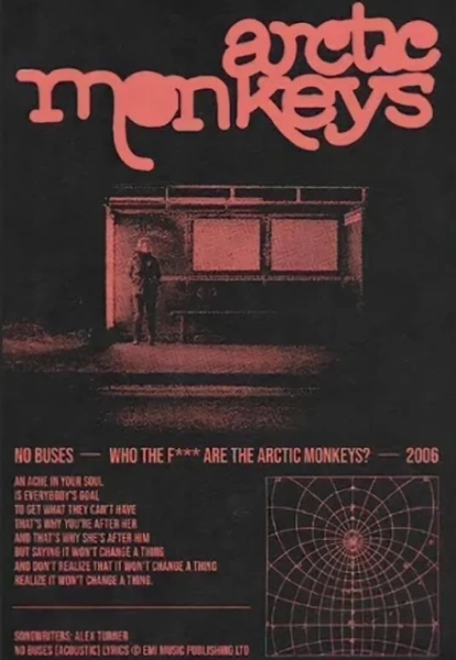 Arctic Monkeys Poster 24x36 - Indie Rock, British Band, Alex Turner, Music Legend | TV, Movies & Music