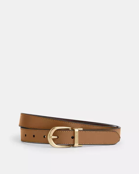 Im/Honey Brown Maple Classic Buckle Cut To Size Reversible Belt, 25 Mm