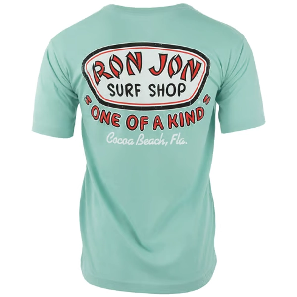 Ron Jon Cocoa Beach FL Distressed Trusty Badge Unisex Tee