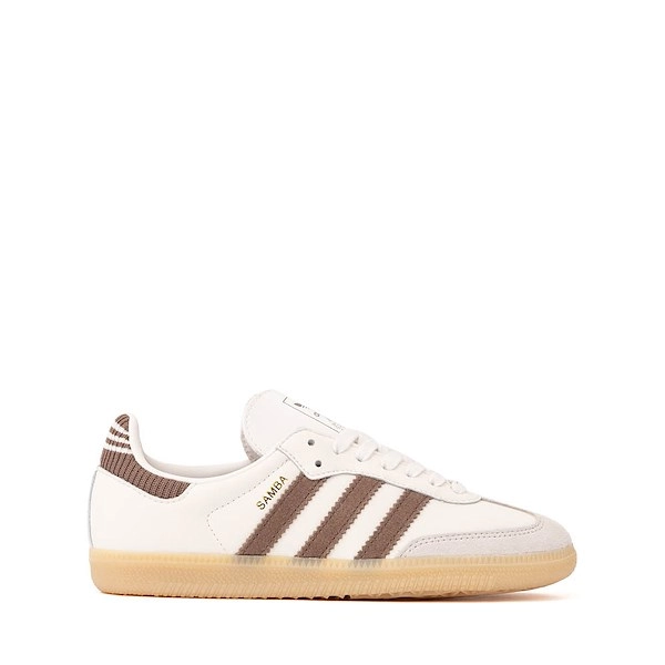 adidas Samba OG Athletic Shoe - Big Kid - Cloud White / Earth Strata / Gum