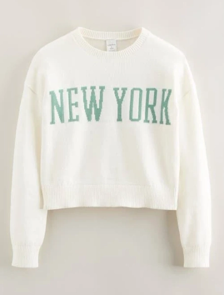 Nordstrom Kids' Intarsia Crewneck Sweater