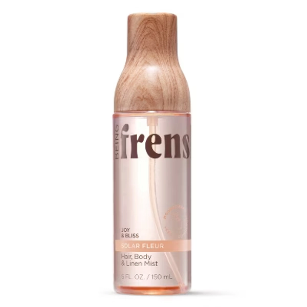 Being Frenshe Women's Hair, Body & Linen Mist Body Spray with Essential Oils - Solar Fleur - 5 fl oz