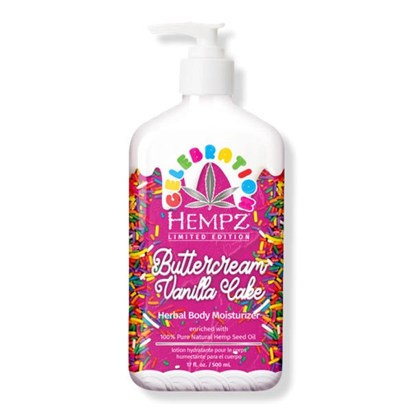 Buttercream Vanilla Cake Herbal Body Moisturizer - 17.0 oz