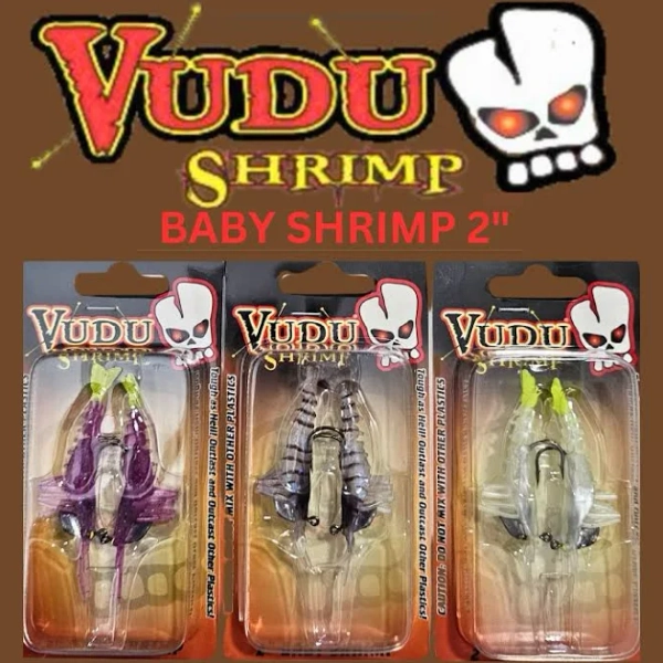 Egret Baits Vudu Baby Shrimp Soft Lure