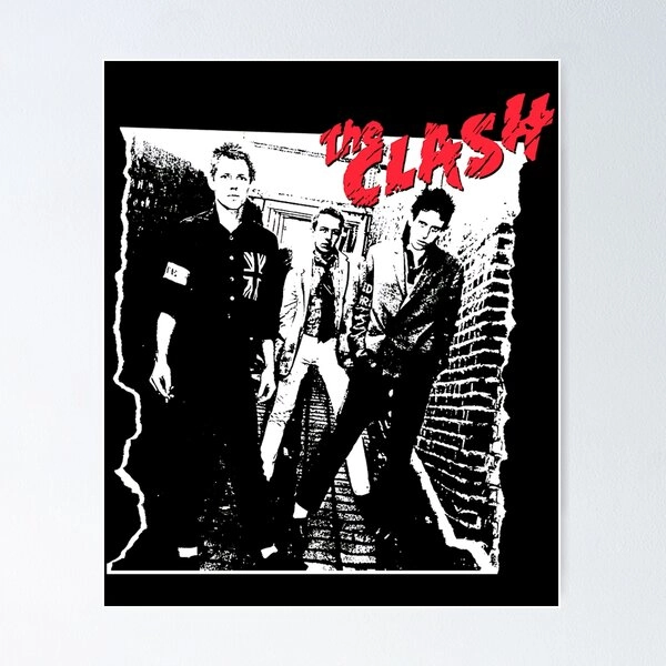  The Clash Self Titled (Enhanced Album Art Edition) Poster