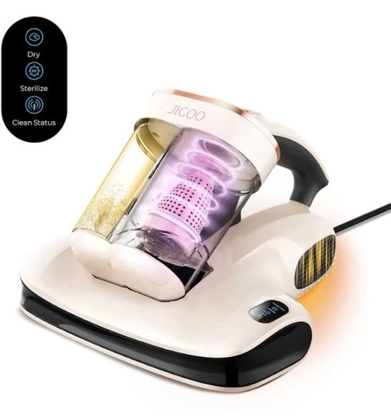 Jigoo S100 Smart Dual-Cup Mattress Vacuum Cleaner