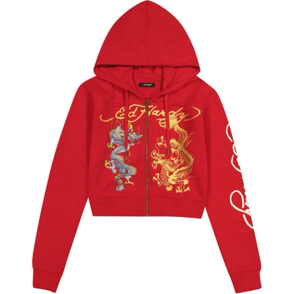 Dragon Zip Front Hoodie