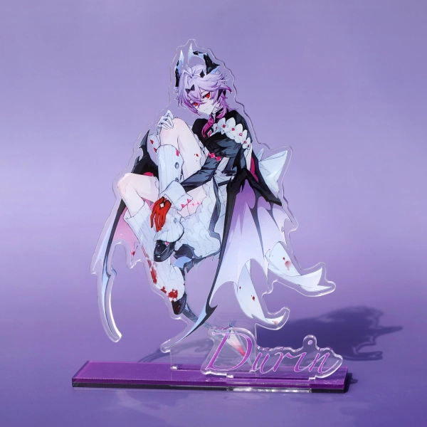Genshin Impact Durin Acrylic Standee - Cute Anime Character Desk Decor for Traveler Fans