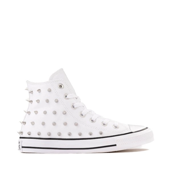 Womens Converse Chuck Taylor All Star Chrome Queen High-Top Sneaker - White