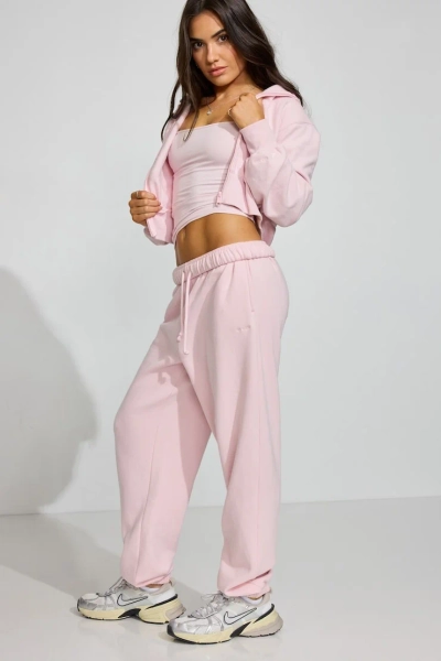 UltraFleece Boyfriend Sweatpants Pink - Garage Clothing | Fashion Clothing and Accessories