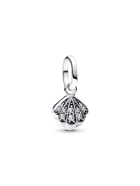 Sparkling Shell Mini Dangle Charm