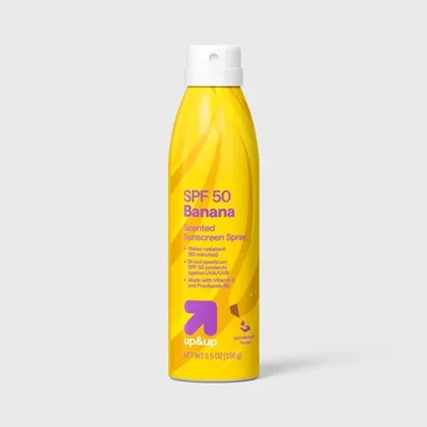 Sunscreen Spray - SPF 50 - Banana - 5.5oz - up&up™
