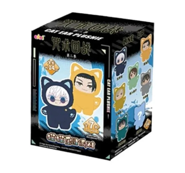 EAKI Jujutsu Kaisen 2 Cat Ear Plushie Series Blind Box