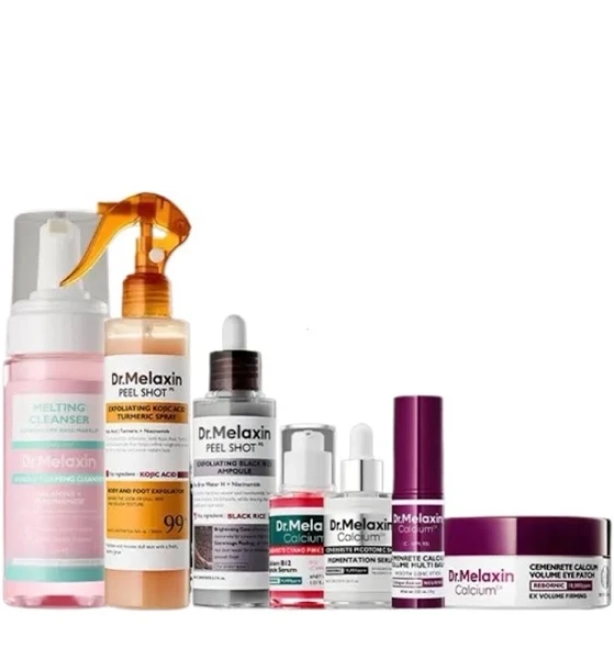 Dr. Melaxin Radiant Blowout Routine Set – Dark Spot & Peeling Care For