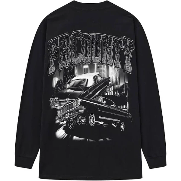 FB County Graphic Long Sleeve Tee, Switches / Medium