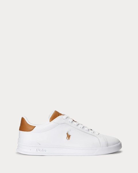 Heritage Court II Leather Sneaker | Ralph Lauren