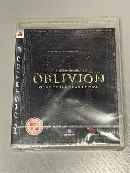The Elder Scrolls IV Oblivion Game of the Year Edition (PS3) NEW AND SEALED