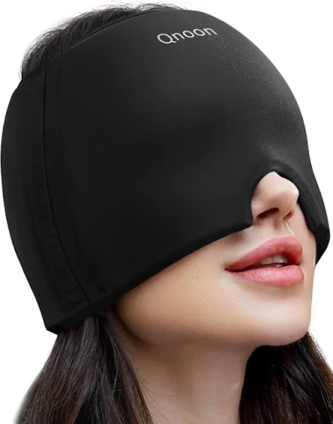TheraICE Migraine Relief Cap Soothing Headache Hat Ice Pack Mask