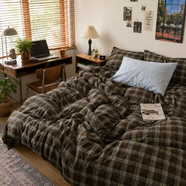 Vintage 3-Piece Cotton Duvet Cover Set With Pillow Shams | Wayfair