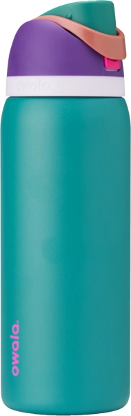 Owala FreeSip 32oz Stainless Steel Water Bottle 80s Ski Slope