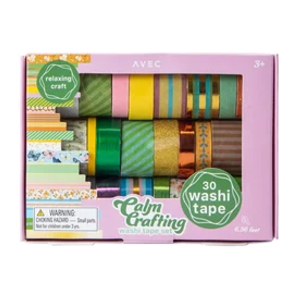 Calm Crafting Washi Tape 30-Count Set | Five Below