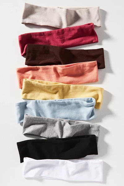 Jersey Stretch Headbands, Set of 3