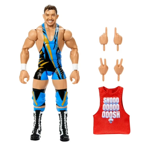 WWE Elite Chad Gable Action Figure, 6-inch Collectible Superstar with Articulation & Accessories