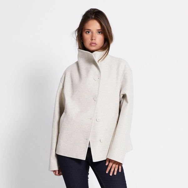 Funnel neck jacket 
