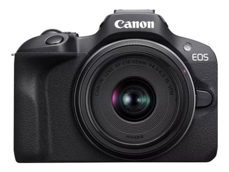 Canon EOS R100 Mirrorless Camera with RF-S18-45mm IS STM Lens, APS-C Sensor, 24.1MP, Entry-Level Creators