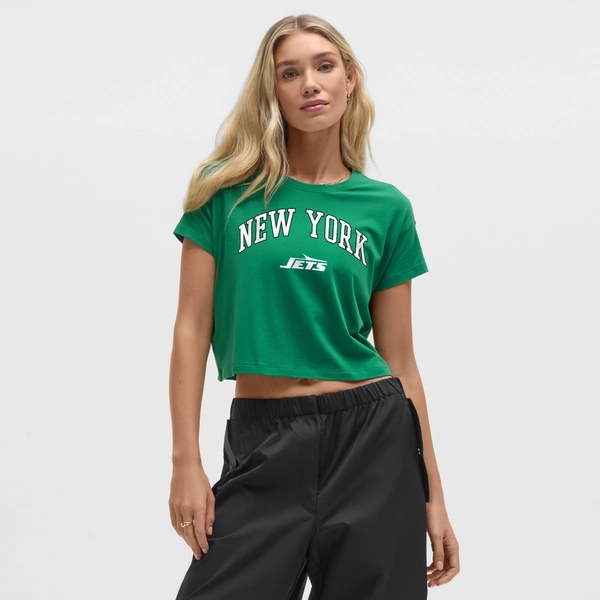Women's New York Jets lululemon Pure Green Cates T-Shirt