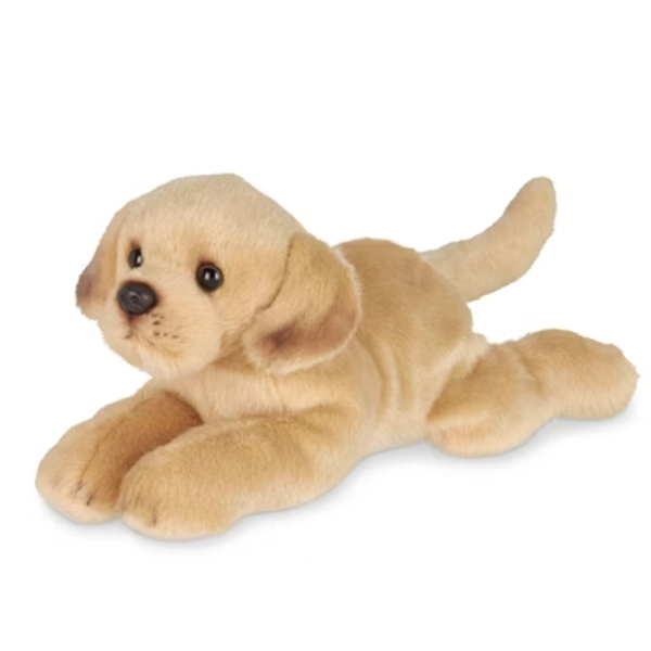 Bearington Lil' Tanner The Labrador Stuffed Puppy, 8 Inch Yellow Lab Stuffed Animal, For Ages 3-14